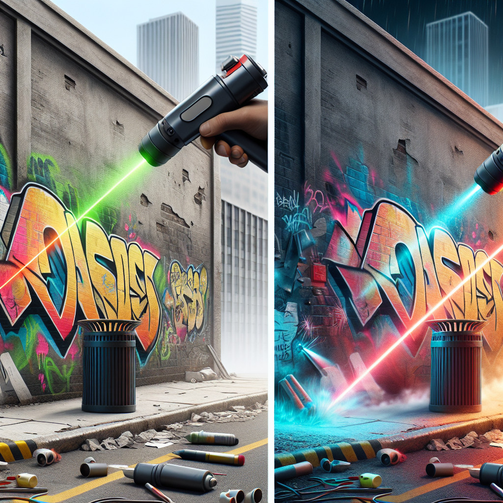 Welche Auswirkungen hat die Laser-Graffiti-Entfernung auf die Gebäudeoberfläche?