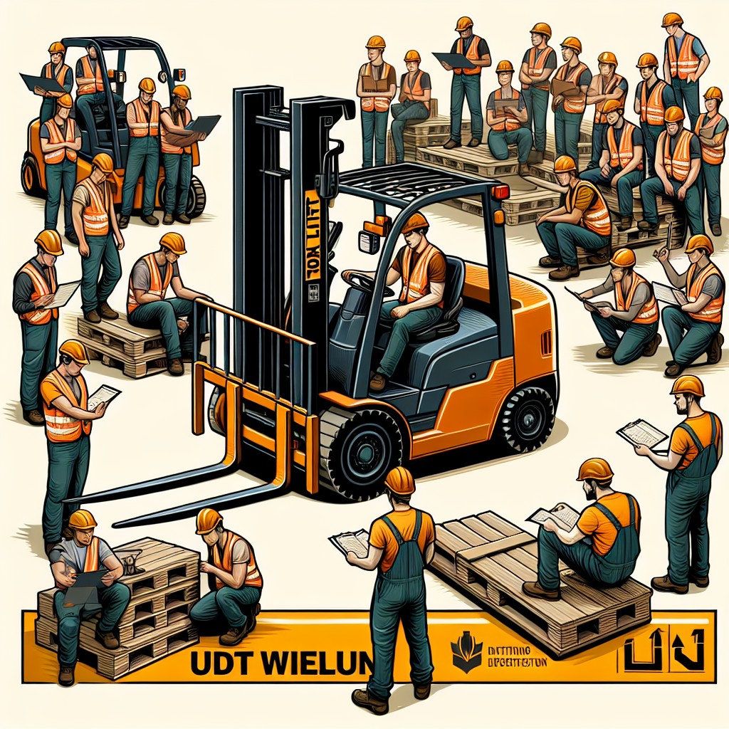 Uprawnienia na wózki widłowe UDT Wieluń