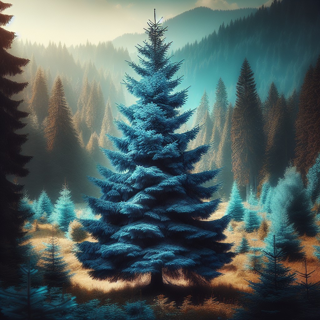 Was ist Blau Fichte?
